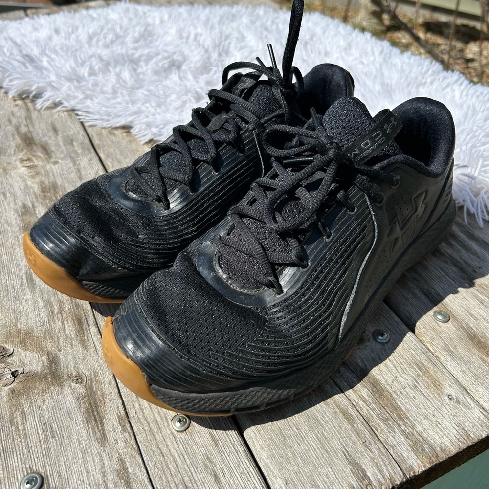 Under Armour UA Charged Commit Men's Black Training Shoes Men’s Size 10.5